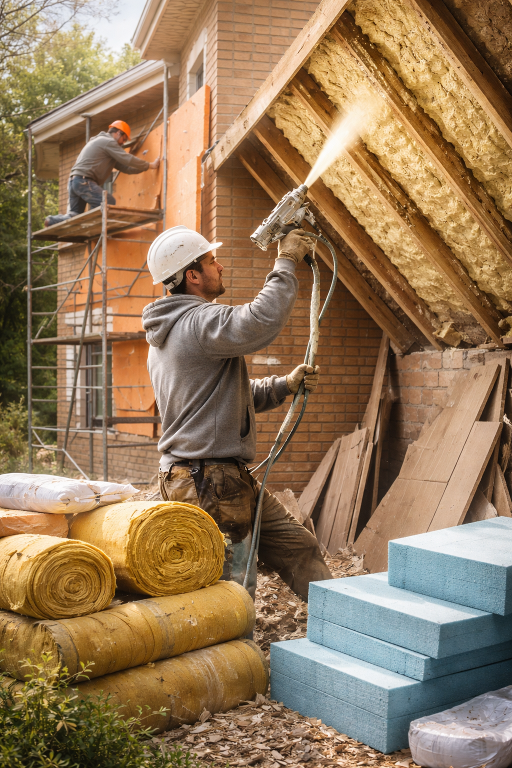 Утепление домов в Тюмени под ключ от 4287 руб/м2 | Профессионально — ТепломастерТюм